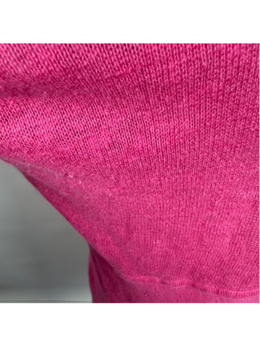 Eileen Fisher System Organic Linen Open Waterfall Drape Front Cardigan Size L - Picture 10 of 11
